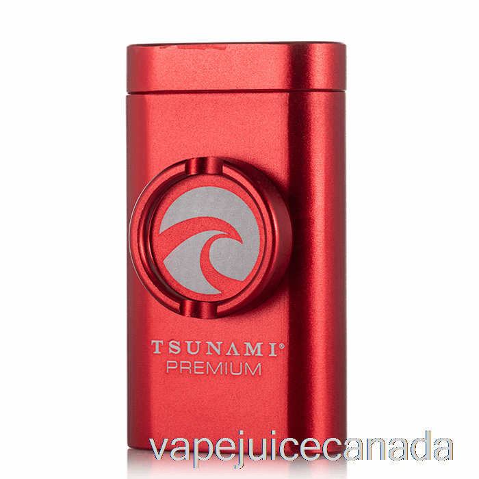 Vape Disposable Canada Tsunami Dugout and Grinder Red